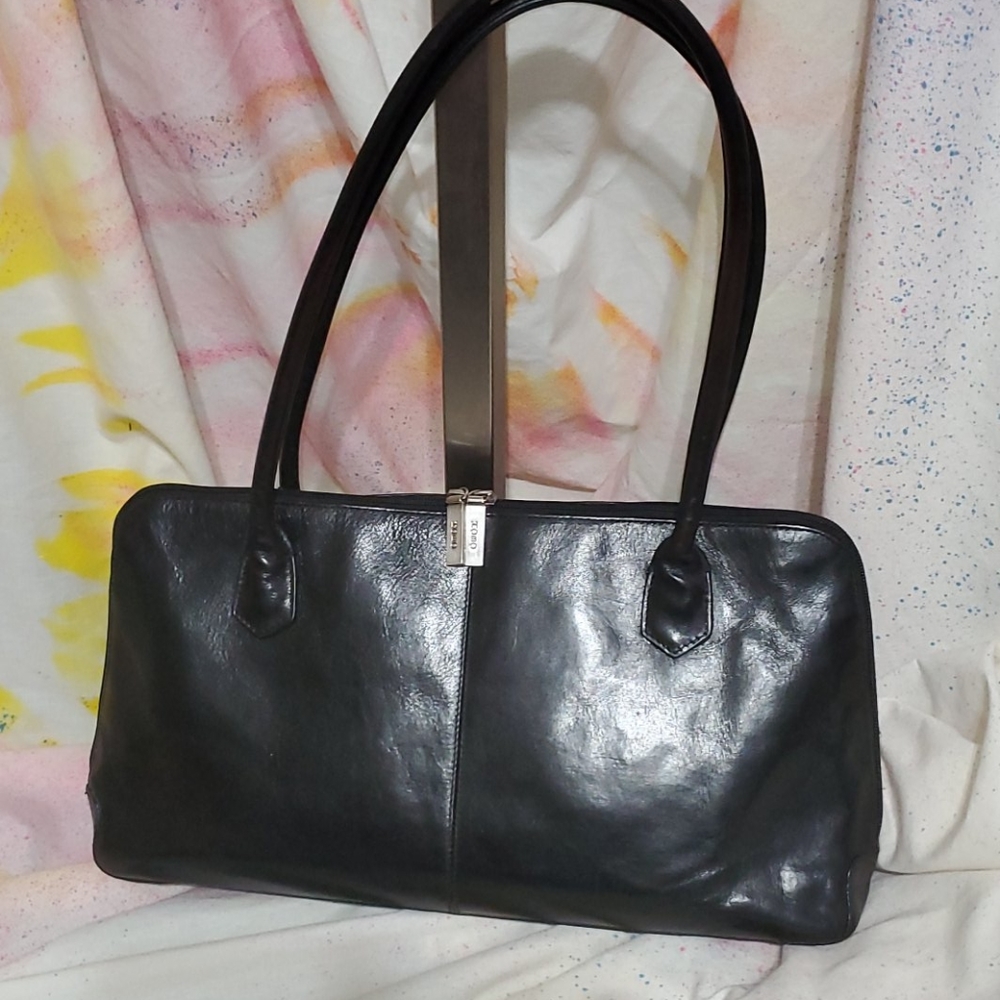 * HOBO LEATHER SATCHEL